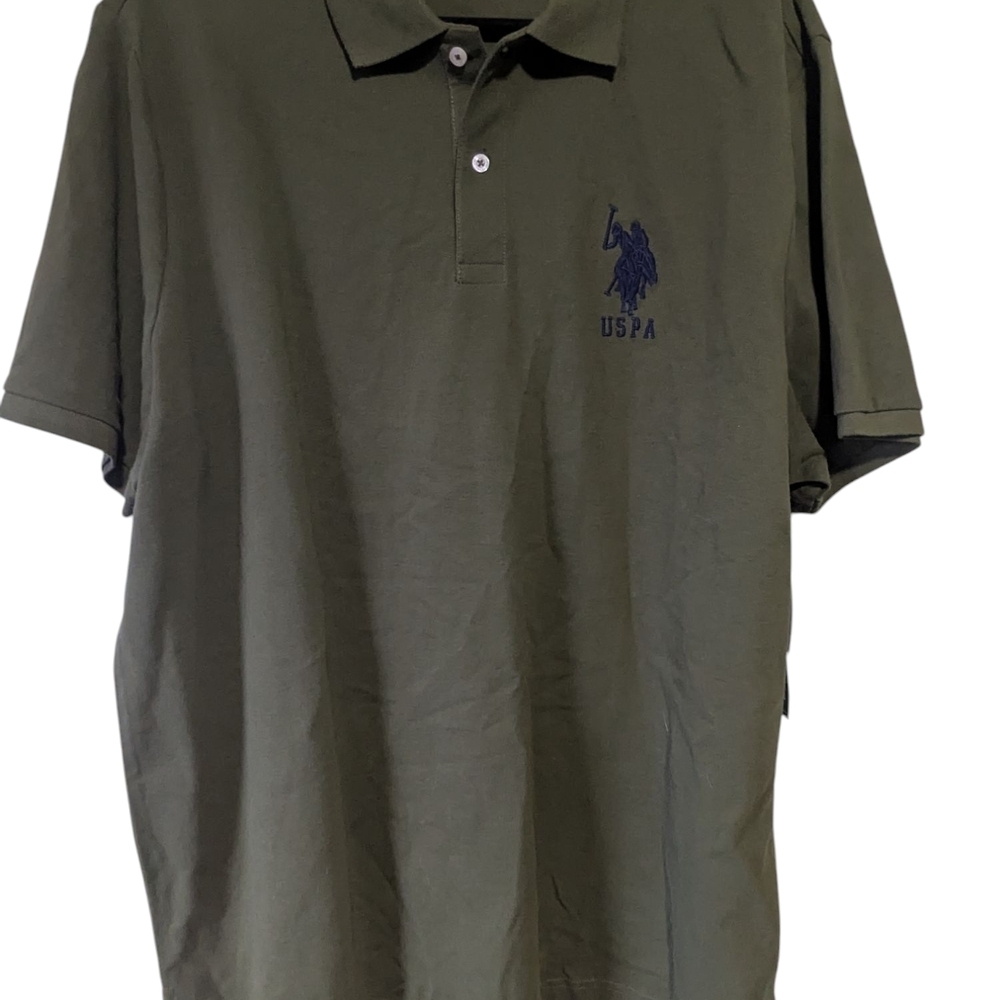 U.S. Polo Assn. Green Polo Shirt. Size 2XL/2TG. NWT. - Picture 4 of 9